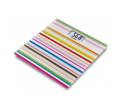 ترازو خانگی بیورر مدل GS27-Happy Stripes